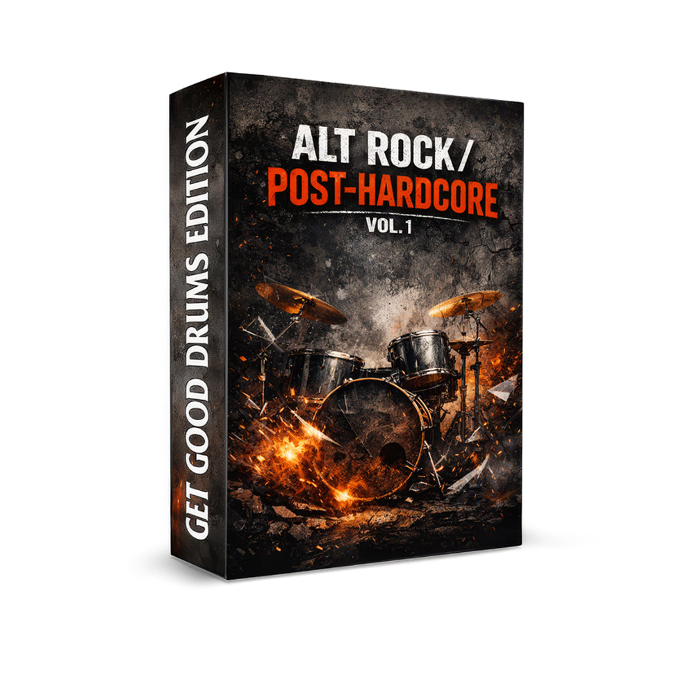 Alt Rock & Post Hardcore MIDI Drum Pack | Get Good Drums | GGD Kontakt ...