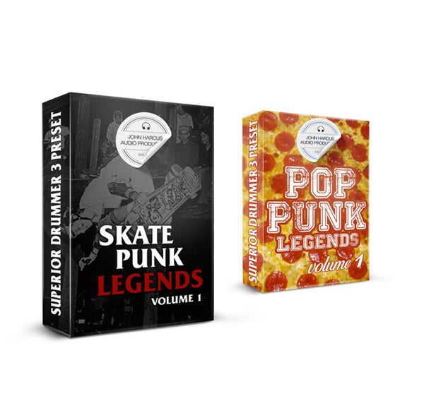 Superior Drummer 3 - Presets Volume 1 Bundle – DIY Punk Rock