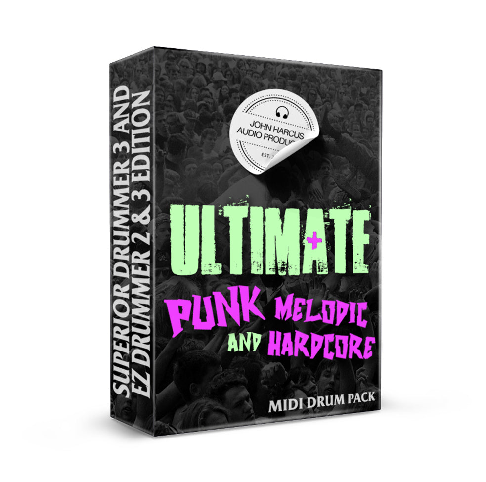 EZDrummer 2 x Superior Drummer 3 Ultimate Punk & Melodic Hardcore